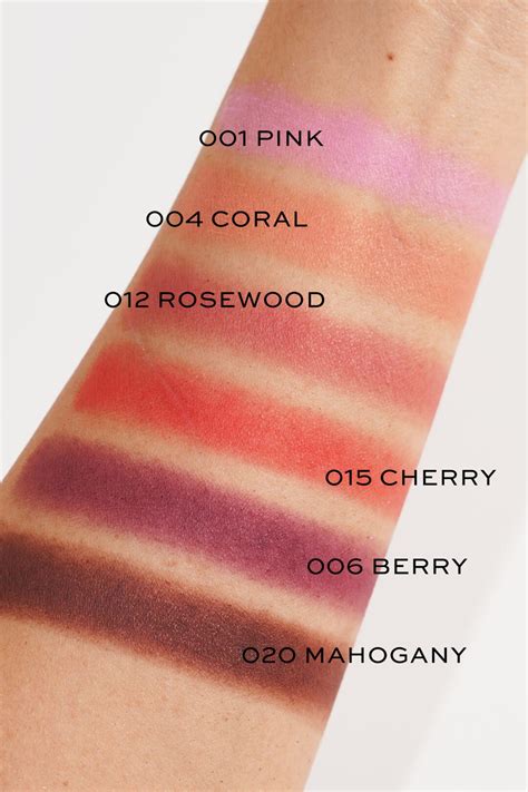 dior blushes shades